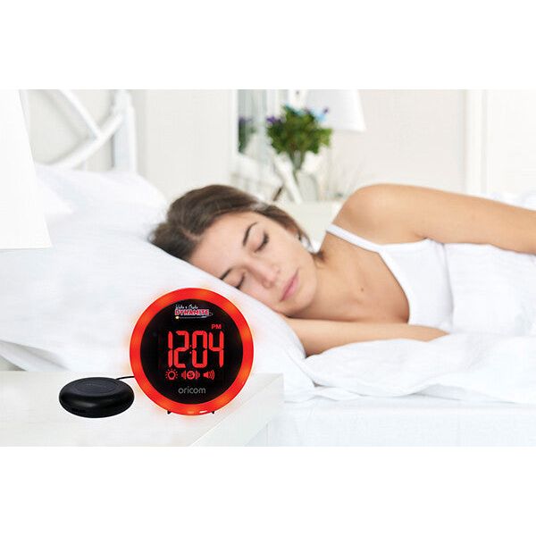 Oricom Wake ‘N’ Shake Loud Alarm Clock with Shaker