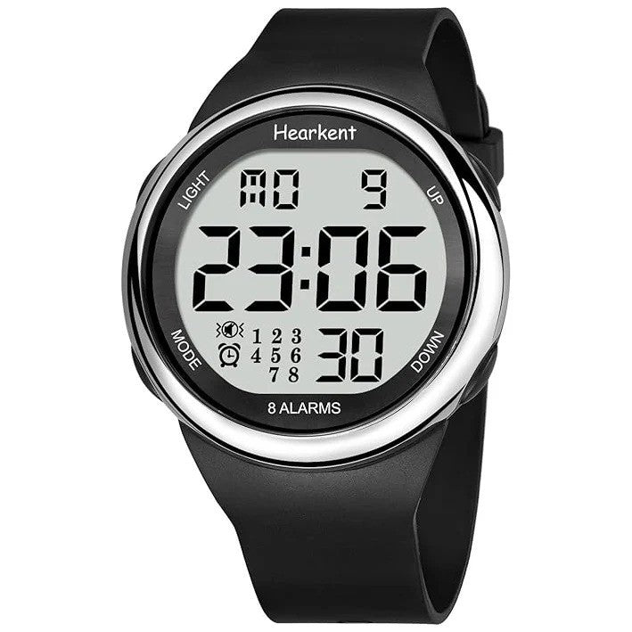 Hearkent Atomic Watch with Vibrating 8 Alarms