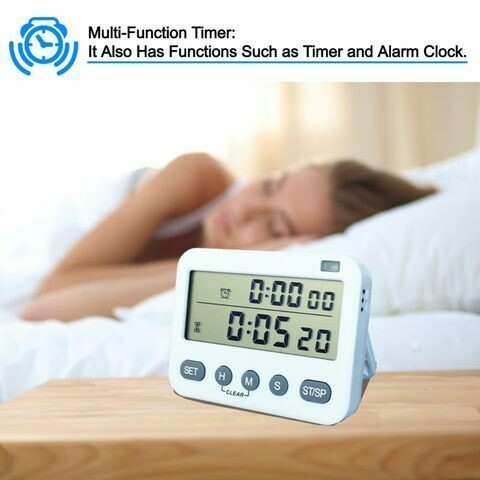 Clock Timer with Vibration Function