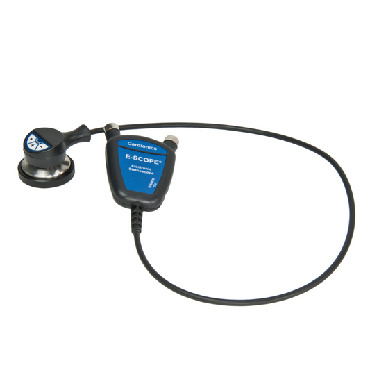 Cardionics E-Scope Amplified Stethoscope (For all ITE, BTE and Cochlear Users)