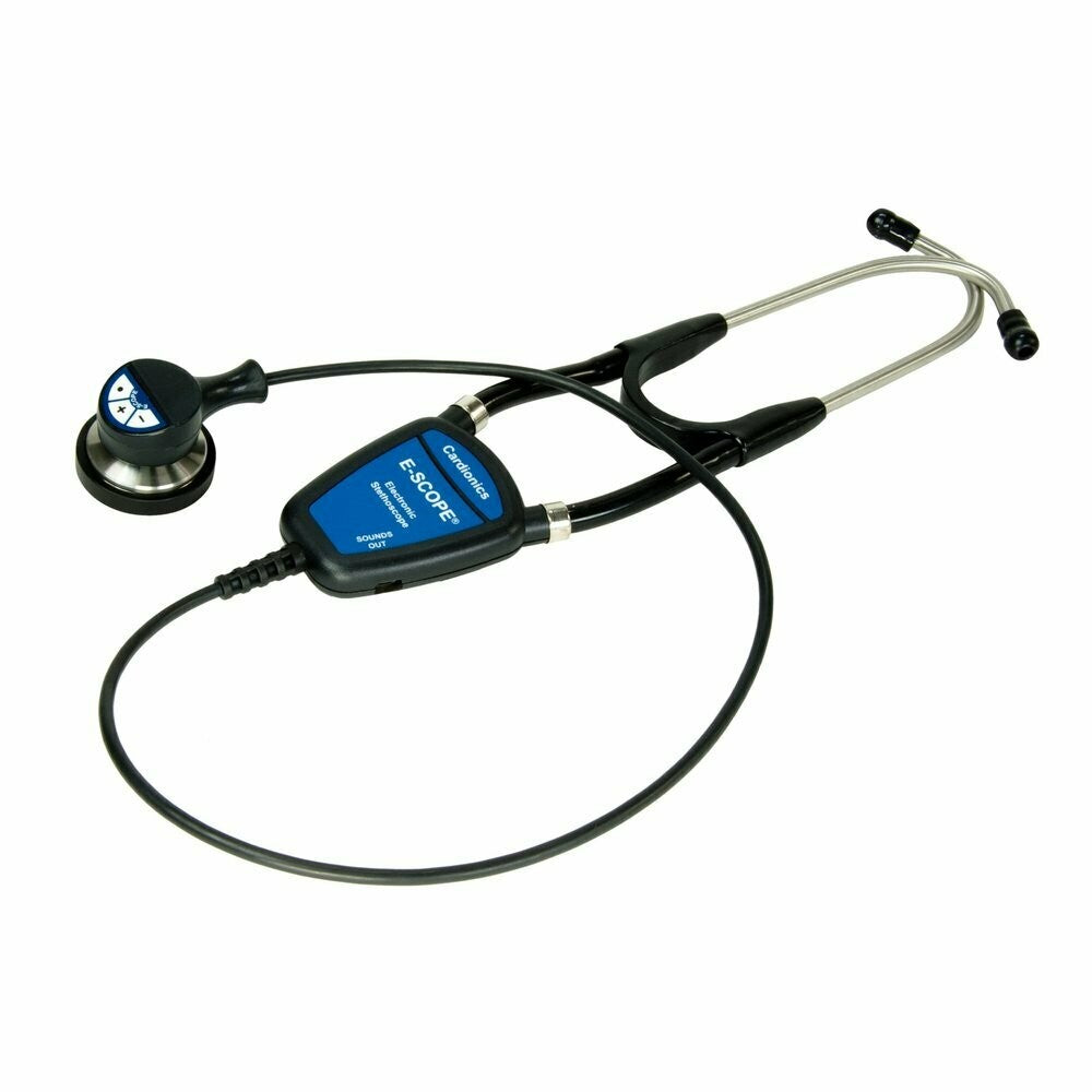 Cardionics E-Scope Stethoscope Whakanuia (Tauira Haumanu i whakamahia Kaore he awhina)