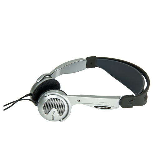 Cardionics Compatible Headphones with 3.5mm Plug