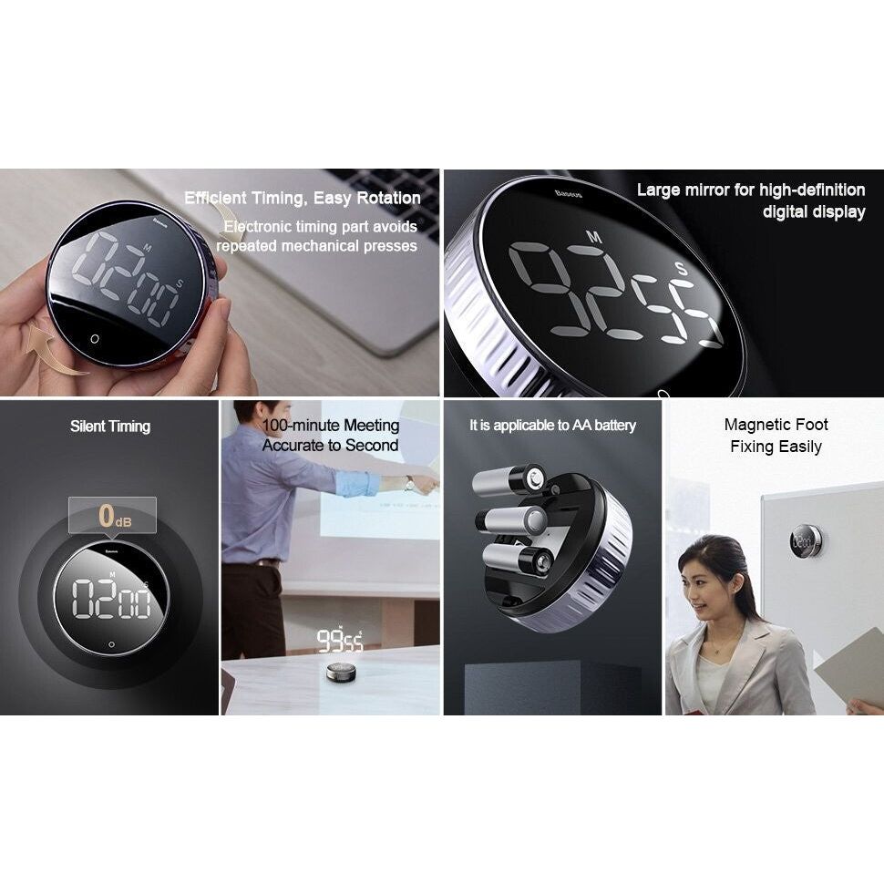 Large Digit Countdown Timer - Deaf Quip NZ – Deafquip
