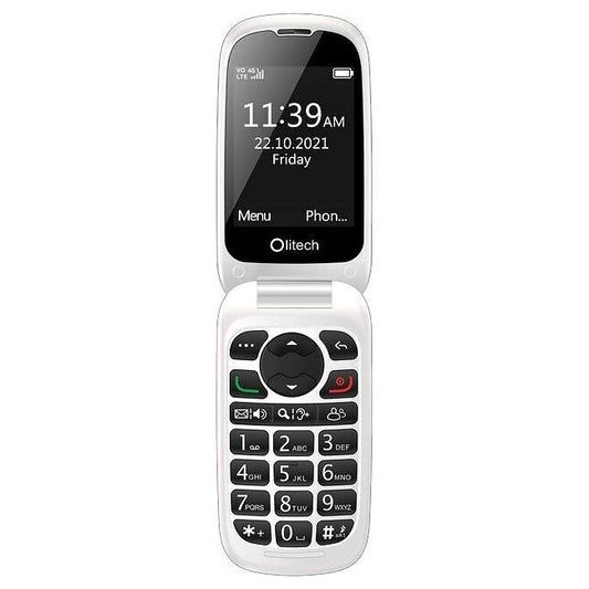 Olitech EasyFlip 2 携帯電話 (すべての通信事業者に適しています) 