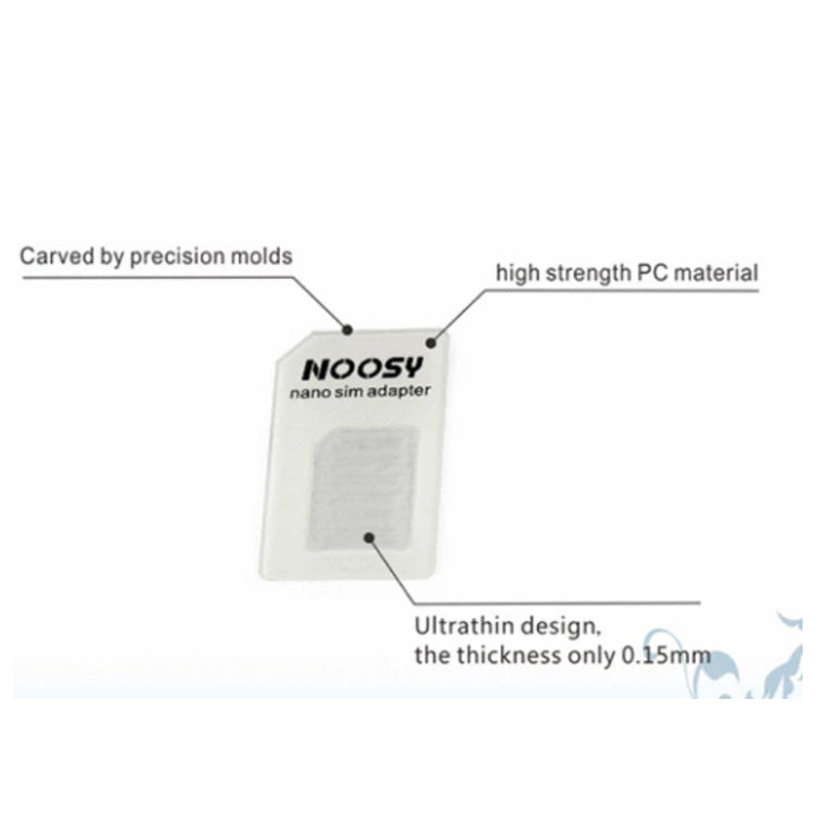 Noosy 4-in-1 Nano Micro SIM Adapter