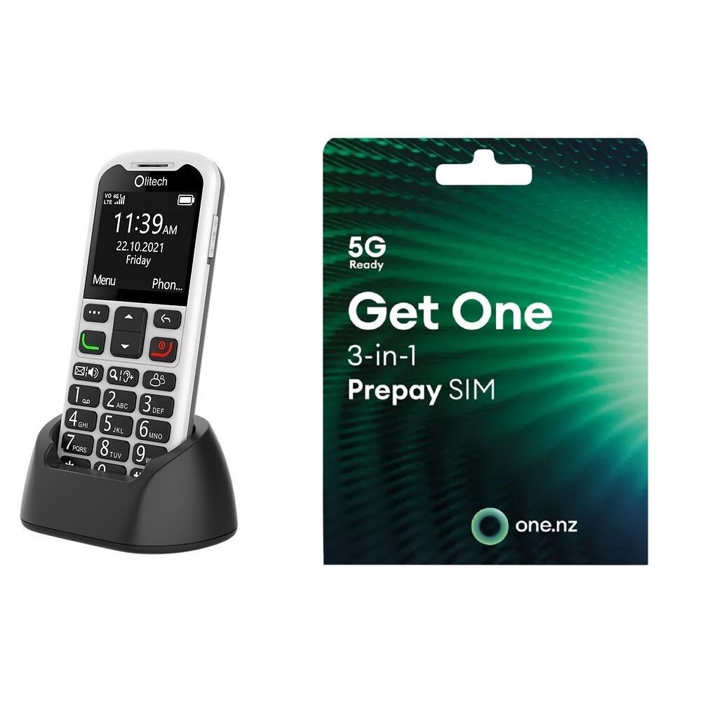 Olitech EasyMate 2 携帯電話 (すべての通信事業者に適しています)