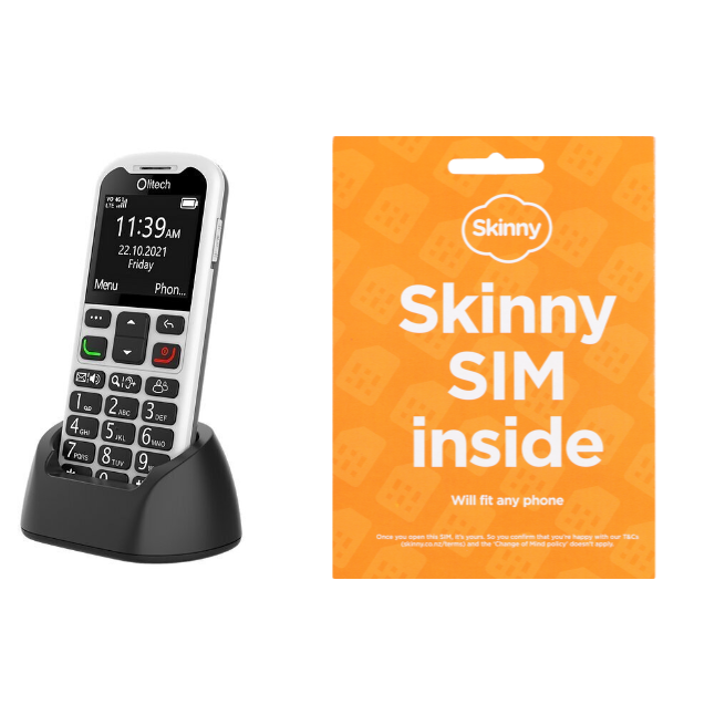 Olitech EasyMate 2 携帯電話 (すべての通信事業者に適しています)