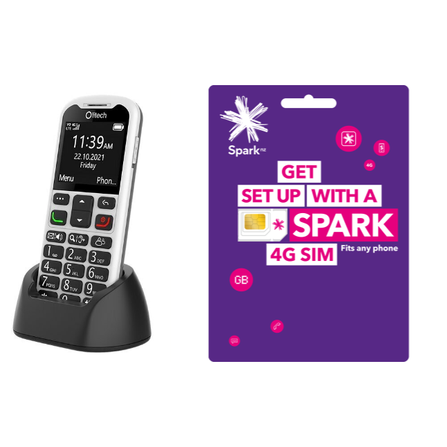 Olitech EasyMate 2 携帯電話 (すべての通信事業者に適しています)