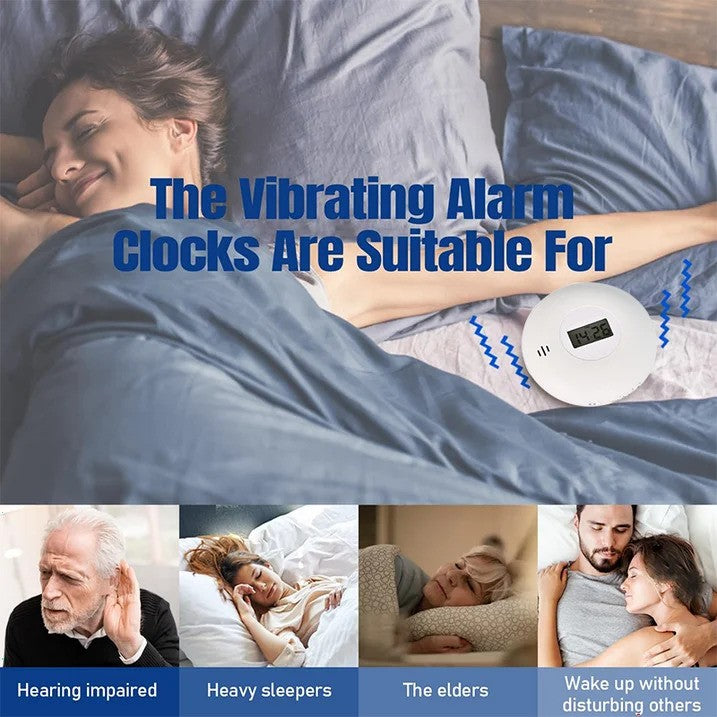 Vibrating Alarm Clock – Dual Alarms