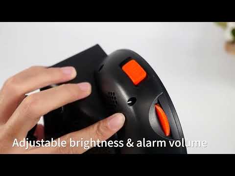 LED Flashing Vibrating Alarm Clock