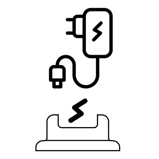 Olitech EasyFlip Charging Cradle, Cable and Wall Plug